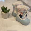 Disney Shoes | Frozen 2 Winter Snow Boots Size 5 | Color: Blue/Silver | Size: 5bb