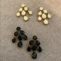Kate Spade Jewelry | Kate Spade Earrings | Color: Black/Cream | Size: Os