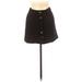 Trafaluc by Zara Casual Mini Skirt Mini: Black Solid Bottoms - Women's Size X-Small