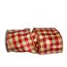 The Holiday Aisle® Ribbon, Polyester in Red/Yellow | 4 H x 360 W in | Wayfair FDEC04432D914D76991D89BA5726D7FE