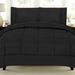 Latitude Run® Luxury Bed in a Bag Comforter Set Down/Microfiber in Black | Twin Comforter + 4 Additional Pieces | Wayfair