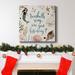 The Holiday Aisle® Sun-Kissed Christmas II-Premium Gallery Wrapped Canvas - Ready To Hang Canvas, in Black/Blue/Green | Wayfair