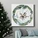 The Holiday Aisle® Coastal Christmas Shell Collection C-Premium Gallery Wrapped Canvas - Ready To Hang Metal in Black/Blue/Green | Wayfair