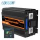 EDECOA 3500W DC 24V à AC 220V 230V convertisseur onduleur à onde sinusoïdale pure 3.5KW hors réseau