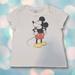 Disney Tops | Disney Mickey Mouse Women's Tee Shirt Top Size Xl | Color: Black/White | Size: Xl