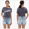 Madewell Shorts | Madewell Denim Boyshorts Rip And Repair Edition | Color: Blue | Size: 26