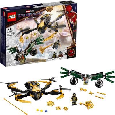 LEGO Konstruktionsspielsteine Spider-Mans Drohnenduell (76195), Marvel Super Heroes, (198 St.), Made in Europe bunt Kinder Ab 6-8 Jahren Altersempfehlung