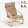 Ahd Amazing Home Design - Fauteuil de bureau et salon ergonomique en bois design nordique Aarhus