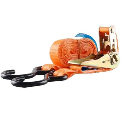 Baumarktplus - Spanngurt Ratschen Zurrgurt 5m 800kg 0,8t 0,8to orange 2tlg