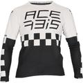 Acerbis MX J-Kid Kinder Motocross Jersey, schwarz-weiss, Größe M