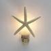 The Seashell Company Starfish Boxed LED Night Light Blue Green Color Shell in White | 6 H x 5 W x 6 D in | Wayfair 850202-1