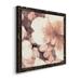 Red Barrel Studio® Custom Ocean Cameo I-Premium Framed Canvas - Ready To Hang Canvas, in Brown/Indigo/Pink | 31.5 H x 31.5 W x 1.5 D in | Wayfair