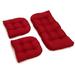 Darby Home Co Outdoor Seat Cushion Polyester in Red | 4.5 H x 42 W in | Wayfair 0021CBE8EFBC48EE97D5833E373AEA35