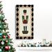 The Holiday Aisle® Nutcracker II Premium Gallery Wrapped Canvas - Ready To Hang Canvas, Solid Wood in Black/Green/Red | 16 H x 8 W x 1 D in | Wayfair