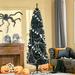 The Holiday Aisle® Slender Black Realistic Artificial Cashmere Christmas Tree | 7' H | Wayfair F6AC4F32F4904D659ECD344277554FEF