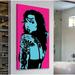 Rosdorf Park Girl 1 by Josh Ruggs - Wrapped Canvas Painting Canvas in Black | 45 H x 22.5 W x 1.5 D in | Wayfair 25D004220E164860AE2CE1660ED67F6F