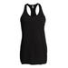 Tultex S190TC Women's Racerback Tank Top in Black size XS | 65% polyester/35% cotton 190