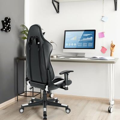 Gymax Gaming Chair Adjustable Swivel Racing Style Computer Office - See Details