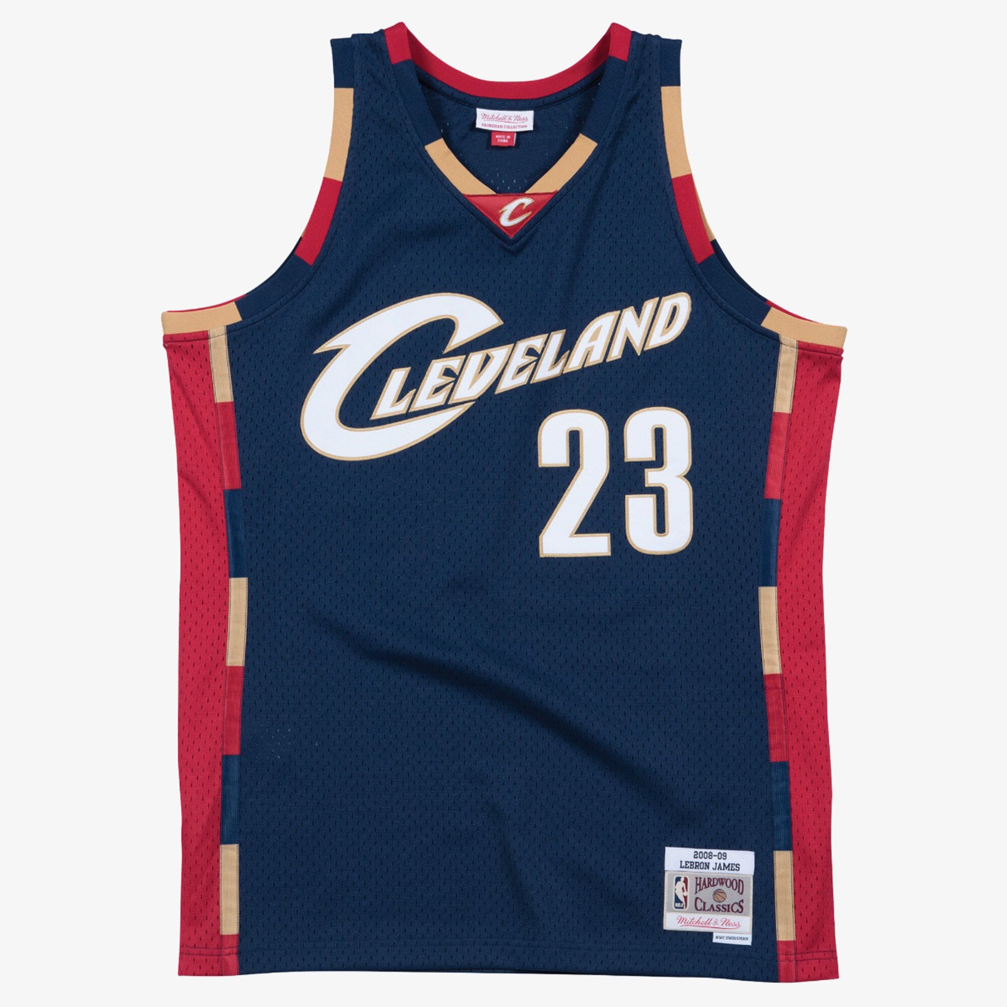 Maillot Swingman Alternate Cleveland Cavaliers 2008-09 Mitchell & Ness – Bleu marine – LeBron James - Homme Taille: L