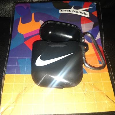 Nike Cell Phones & Accessories | Nike Airpods Earphones Music Black Case Holder | Color: Black | Size: Os