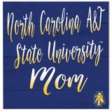 North Carolina A&T Aggies 10'' x Mom Plaque