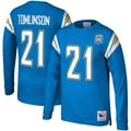 Men's Mitchell & Ness LaDainian Tomlinson Powder Blue San Diego Chargers 2009 Retired Player Name Number Long Sleeve T-Shirt