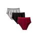 Men's Big & Tall Classic Cotton Briefs 3-Pack by KingSize in Assorted Neutral Colors (Size 9XL) Underwear