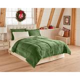 BH Studio Microfleece Comforter by BH Studio in Alpine Green (Size QUEEN)