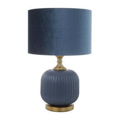 Blue Transitional Table Lamp by Quinn Living in Bl...