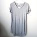 Anthropologie Dresses | Cloth & Stone Striped Tunic Dress | Color: Gray/Silver | Size: S