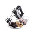 Hamilton Beach® Professional 7 Speed Hand Mixer Plastic in Black | 5.5 H x 7.75 W x 6.13 D in | Wayfair 62655