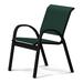 Red Barrel Studio® Hiraku Stacking Patio Dining Chair Sling in Black | 33.25 H x 23.5 W x 26 D in | Wayfair 64EE12C0A6D44A0589A5B3AD80C1CB59