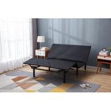 Alwyn Home Zeno 14" Adjustable Bed w/ Wireless Remote | 14 H x 74 W x 80 D in | Wayfair 01D34F190D9D4CCAAC4A659F3EC9E2E1