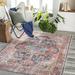 Pink 31 x 0.04 in Area Rug - Langley Street® Glendale Heights Oriental Rose Area Rug Polyester | 31 W x 0.04 D in | Wayfair