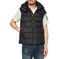 G-STAR RAW Men's G-Whistler Padded Hooded Vest, Black (dk Black B958-6484), XL