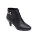 Women's The Decima Bootie by Comfortview in Black (Size 7 1/2 M)