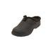 Women's The Harlyn Weather Mule by Comfortview in Black (Size 10 1/2 M)