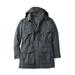 Men's Big & Tall Boulder Creek Fleece-Lined Parka with Detachable Hood and 6 Pockets by Boulder Creek in Carbon (Size 6XL) Coat