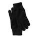 Men's Big & Tall Extra Large Knit Gloves by KingSize in Black