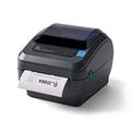 Zebra - GX420d Direct Thermal Desktop Printer for Labels, Receipts, Barcodes, Tags, and Wrist Bands - Print Width of 4 in - USB, Serial, and Parallel Port Connectivity (Renewed)