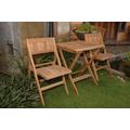 Windsor 3-Piece Square Bistro Set - Anderson Teak Set-22