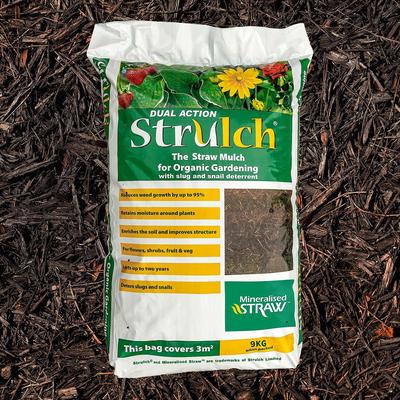 Strulch Mulch Mineralised Straw (9Kg)