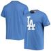 Men's Homage Royal Los Angeles Dodgers Hand-Drawn Logo Tri-Blend T-Shirt