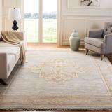 SAFAVIEH Couture Hand-knotted Oushak Richtsje Traditional Oriental Wool Rug with Fringe