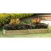Cedar Wood 2-Ft x 8-Ft Outdoor Raised Garden Bed Planter Frame - 10.5 inches (H) x 24 inches (W) x 96 inches (L)
