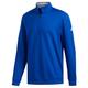 adidas Men's Classic Club 1/4 Zip Sweatshirt Hooded, Royal Blue, XL