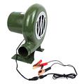 DBGA 12V Electric Blacksmith Forge Blower, Centrifugal Barbecues Pump Fan Coal Forge Air Blower for Car Battery, Outdoor