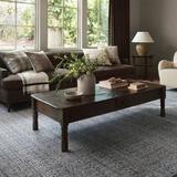 Blue/White 6 x 0.38 in Area Rug - Amber Lewis x Loloi Zuma Denim/Ivory Area Rug Polyester | 6 W x 0.38 D in | Wayfair ZUMAZUM-01DEIV530R