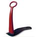 e-Joy Snow Ski Scooter w/ Grip Handle Snow Sled Plastic in Red | 39 H x 8 W x 29 D in | Wayfair sscooter_red_1pc