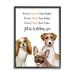 Stupell Industries Every Snack Meal Bite Phrase Pet Dog Humor by Ziwei Li - Graphic Art on Canvas in Brown | 14 H x 11 W x 1.5 D in | Wayfair